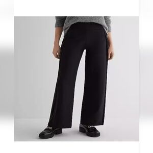 Women's Columnist High Waisted Velvet Seamed Trouser Pant size Large